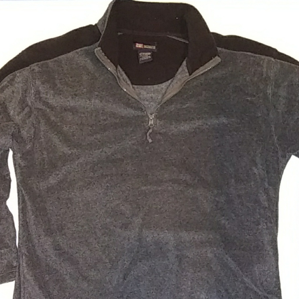 Large Faded Glory Polyester Fleece Pullover